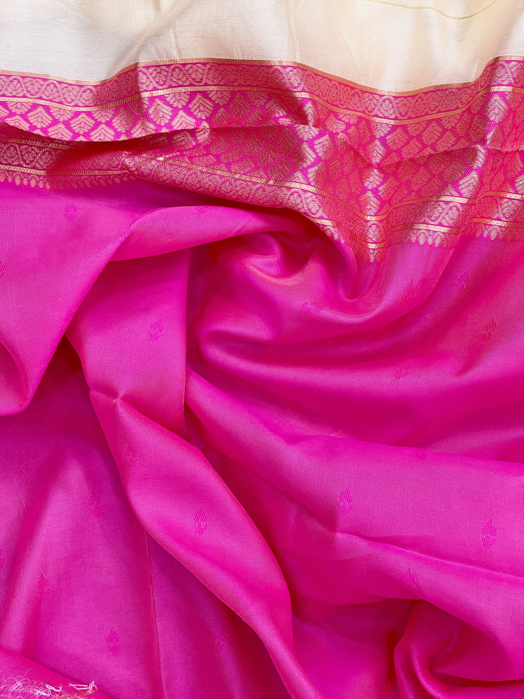 Beige Color Soft Banarasi Lichi Silk Saree With Jacquard Weaving Work