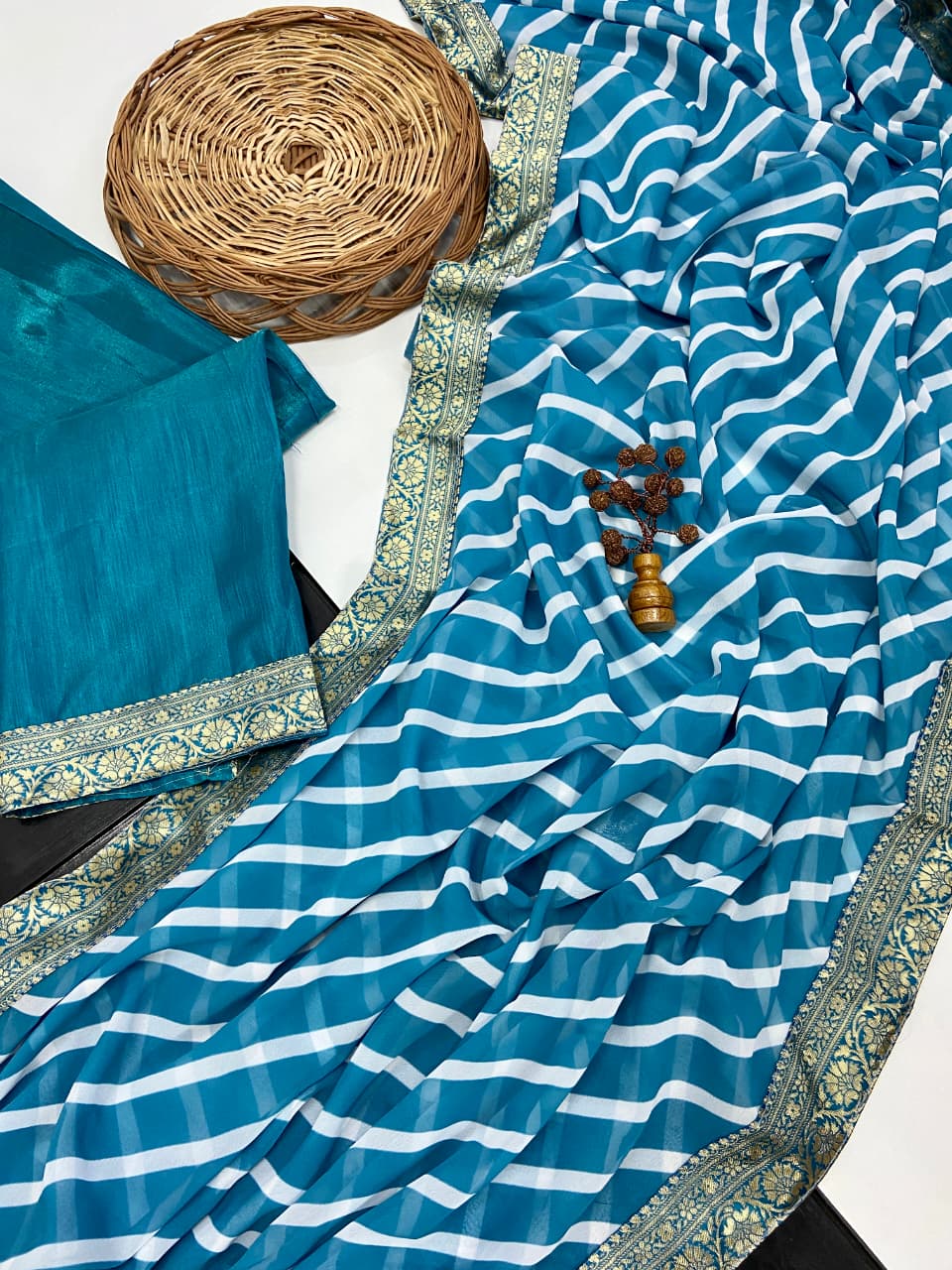 Soft Georgette Saree With Beautiful Digital Printed Work