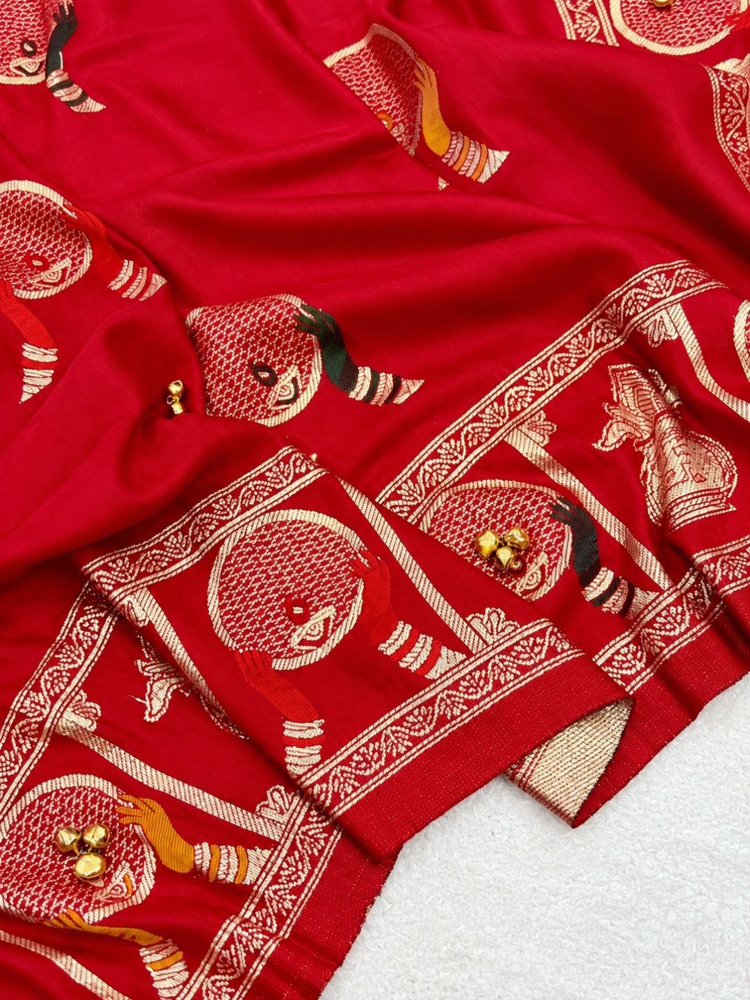 Karva Chauth Special Dola Silk Saree