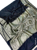 Georgette Zari Work Buti Banarasi Saree
