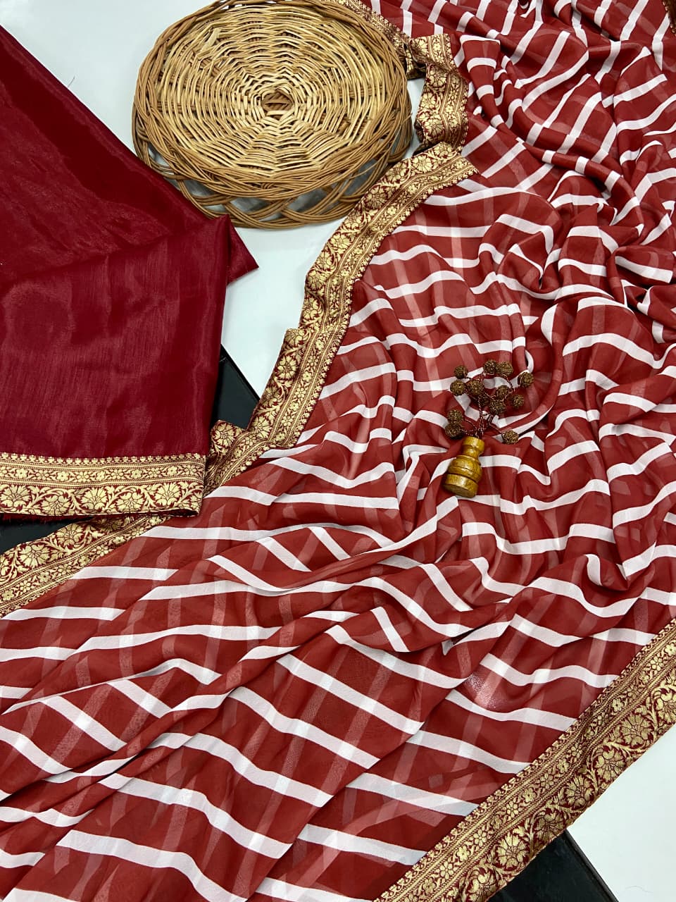 Soft Georgette Saree With Beautiful Digital Printed Work