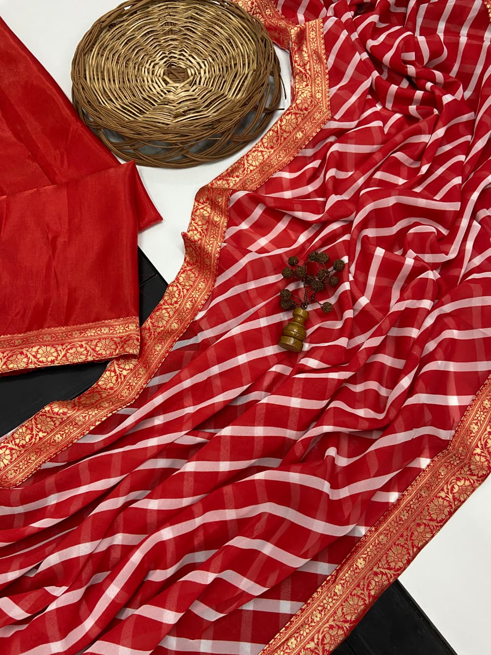 Soft Georgette Saree With Beautiful Digital Printed Work