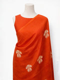 Kora Organza Zari Work Buta Banarasi Saree