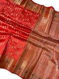 Viscose Resham And Zari Work Designer Banarasi Saree