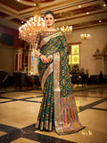 Soft Organza Silk Saree With Zari Weaving Work